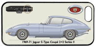 Jaguar E-Type Coupe 2+2 S2 (disc wheels) 1969-71 Phone Cover Horizontal